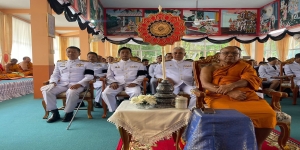 ร่วมพิธีบำเพ็ญกุศล ในวาระครบ 15 วัน (ปัณรสมวาร) แห่งการสิ้นพระชนม์ ถวายเป็นพระกุศลแด่สมเด็จพระเจ้าลูกเธอ เจ้าฟ้าพัชรกิติยาภา 